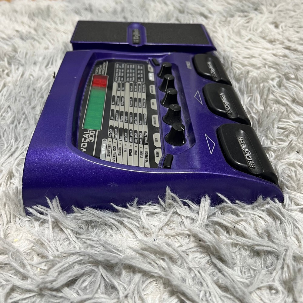 DigiTech Vocal 300 Vocal-Multi-Effects Pedal Processor Guitar Vocal Tested good!