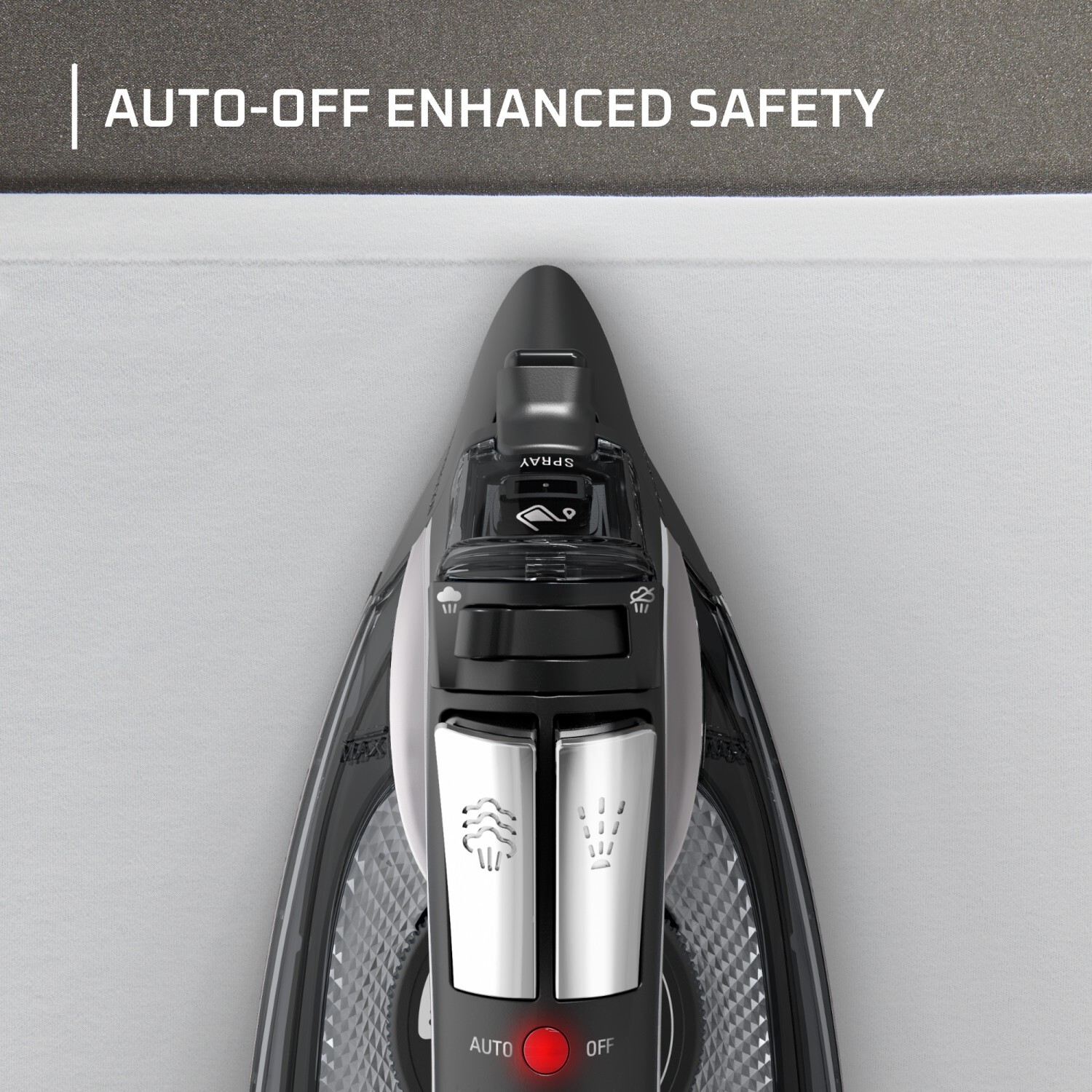 Rowenta Access Cord Reel 1700 Watts Stainless Steel Soleplate Steam Iron Blue