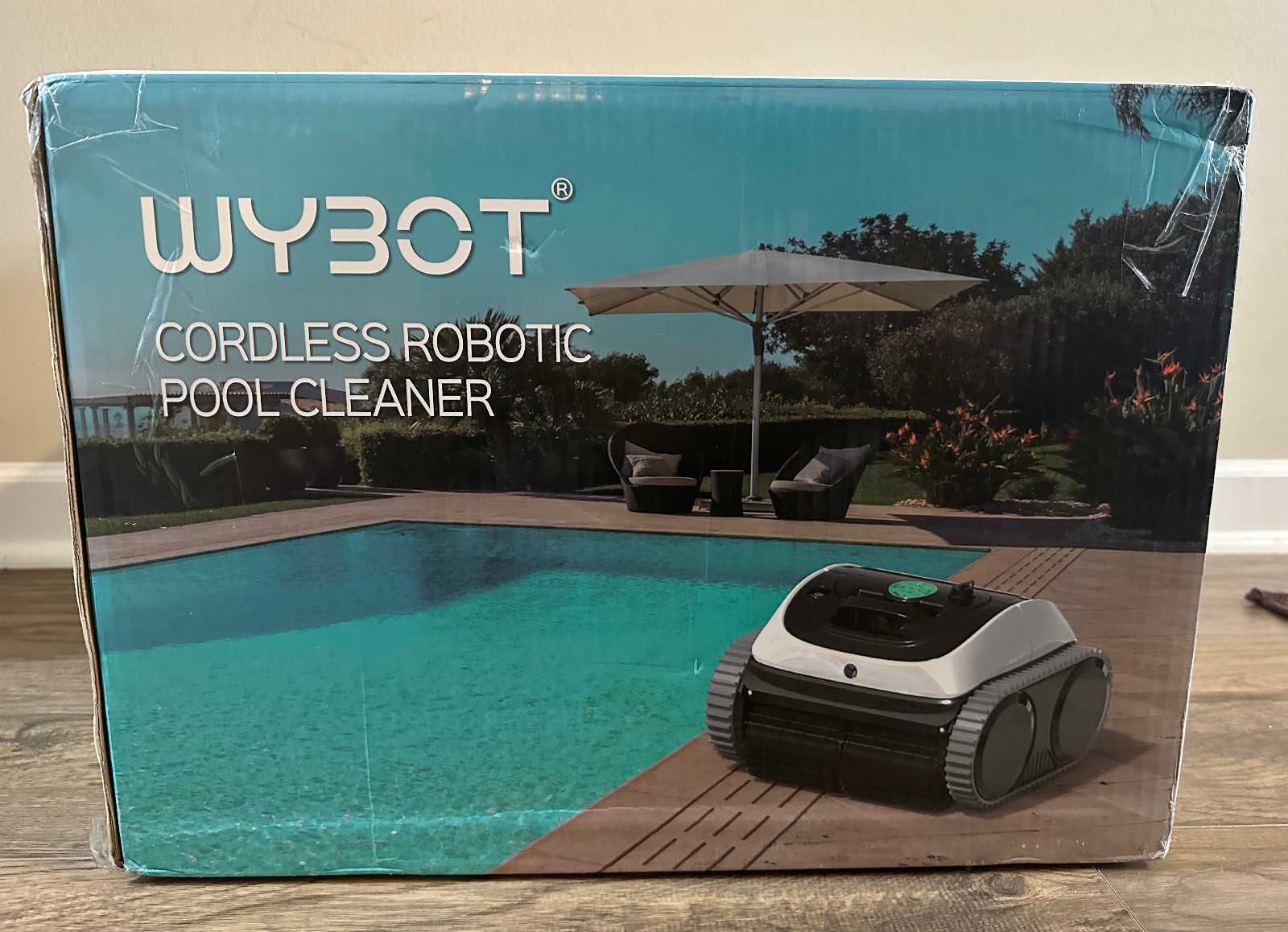 WYBOT C1 Robotic Pool Vacuum for Inground Pools *OPEN BOX - NEW* 150 min Runtime