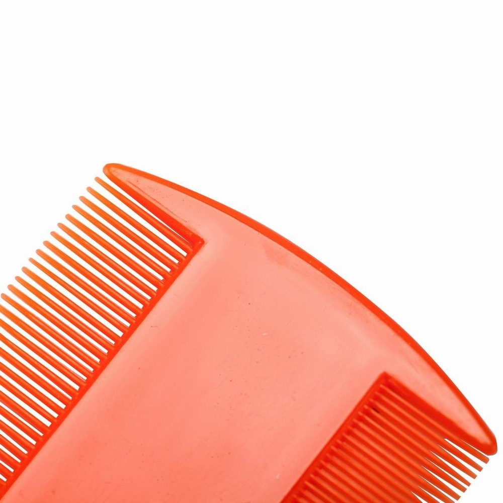 BinaryABC Plastic Flea Lice Combs, Double 12 Count (Pack of 1), Multicolor