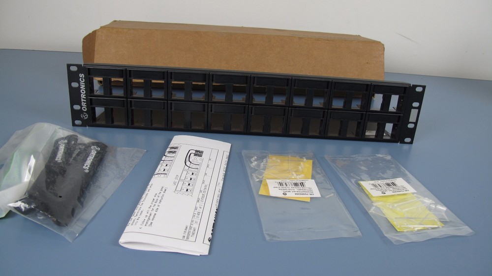 Ortronics 32 Port TrackJack Patch Panel OR-401045291