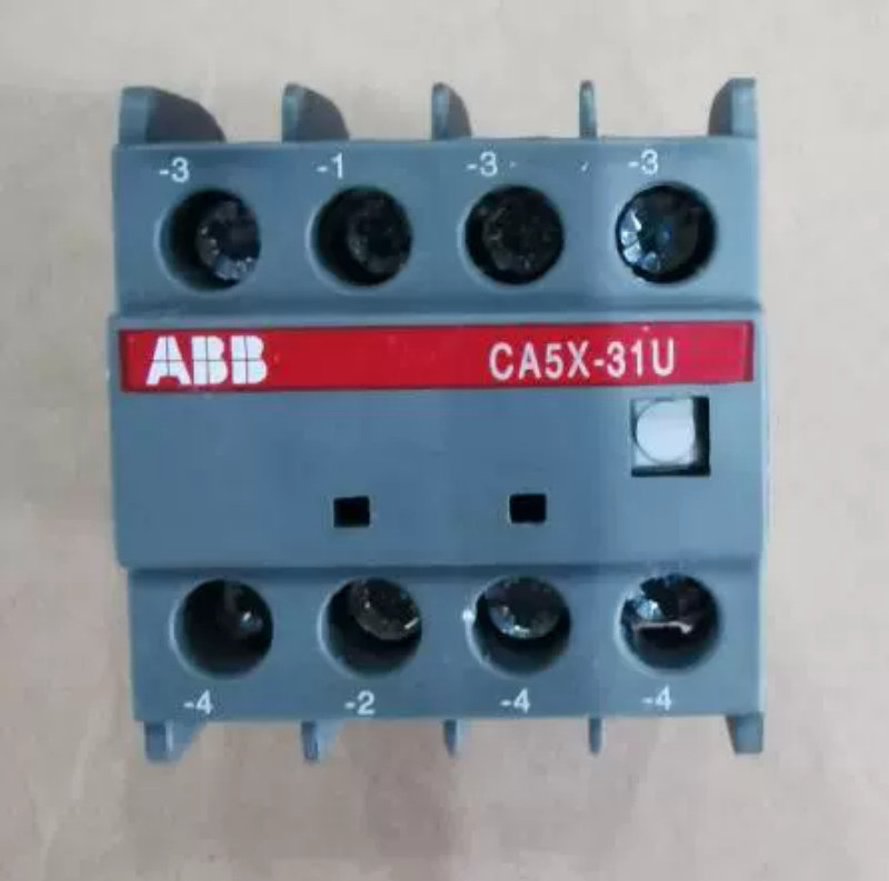 1pc ABB CA5X-31U contactor accessory auxiliary contact block