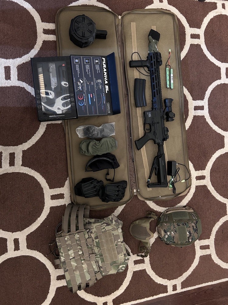 FULL AIRSOFT STARTER KIT (check full description)