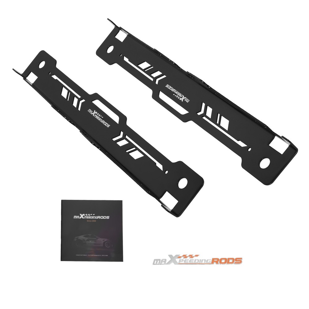 2PC Heavy Duty Toe Alignment Tool Plates Easy Wall-mounted Storage Black US