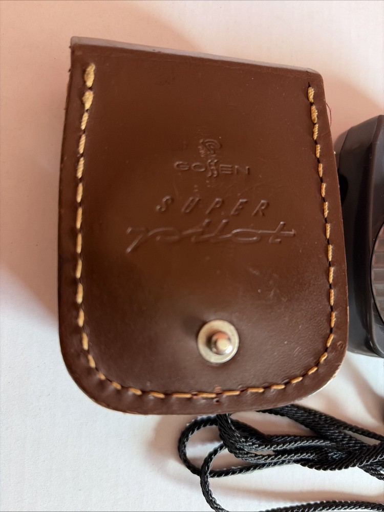 Gossen CdS Super Pilot Light Meter Untested with Case