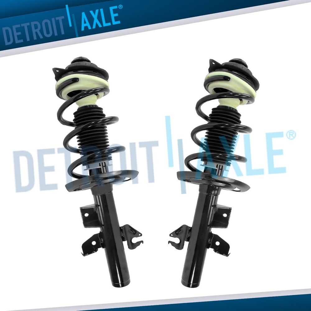 Front Left Right Struts w/ Coil Spring Assembly for 2015 2016 2017 Chrysler 200