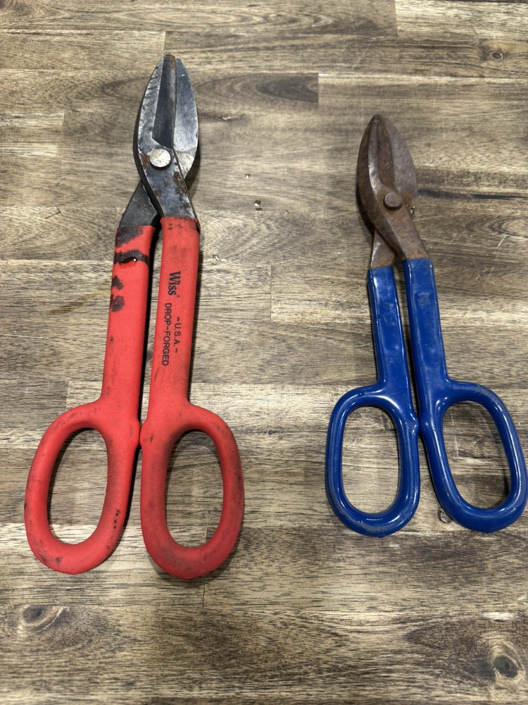 2 Wiss Tin Snips