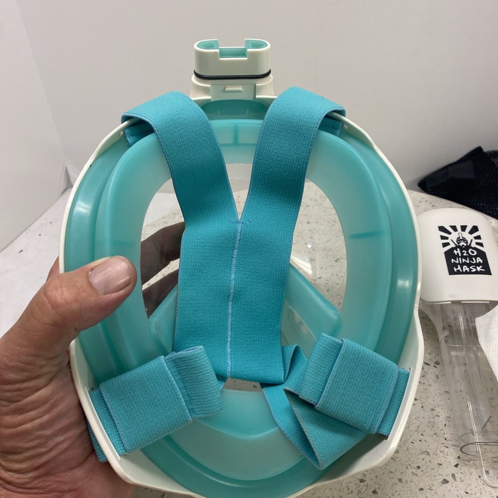 H2O Ninja Mask Snorkel System Unused