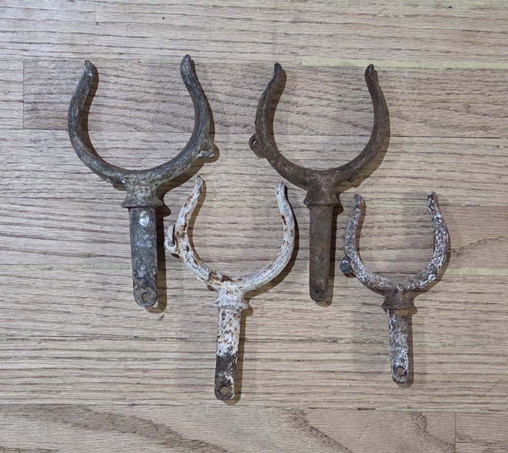 x4 Vintage Oarlocks Oar Locks