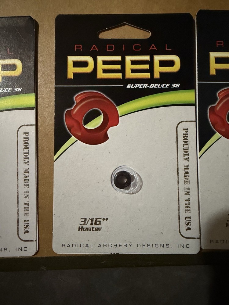 Rad Radical Peep Sights Lot