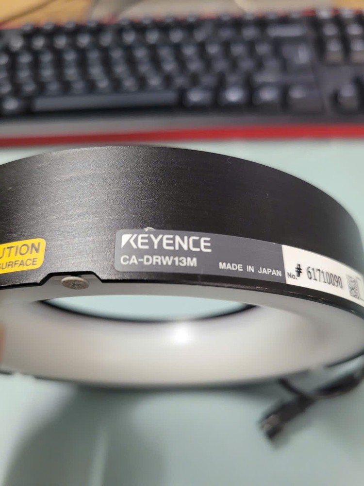 Keyence CA-DRW13M Ring Led Light for Vision System