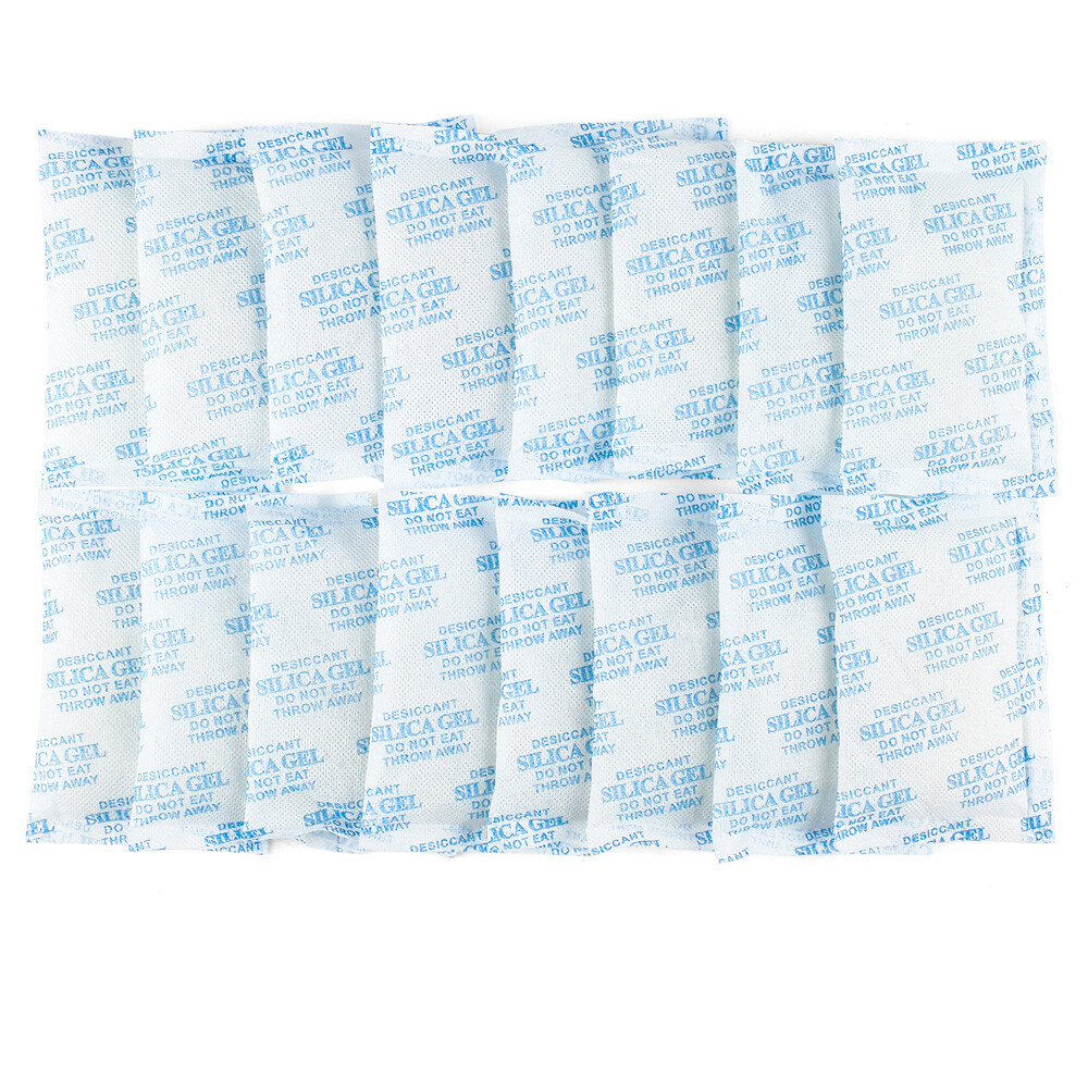 0.5g-500g Gram Silica Gel Desiccant Packets Moisture Absorber Packs Reusable Lot