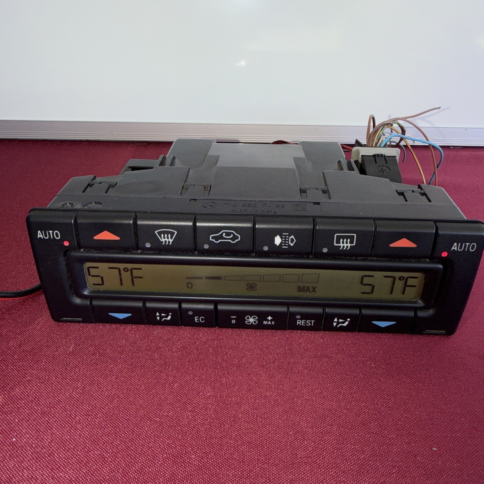 MERCEDES BENZ OEM W210 E320 E430 E55 FRONT AC CLIMATE CONTROL SWITCH 1998-2002