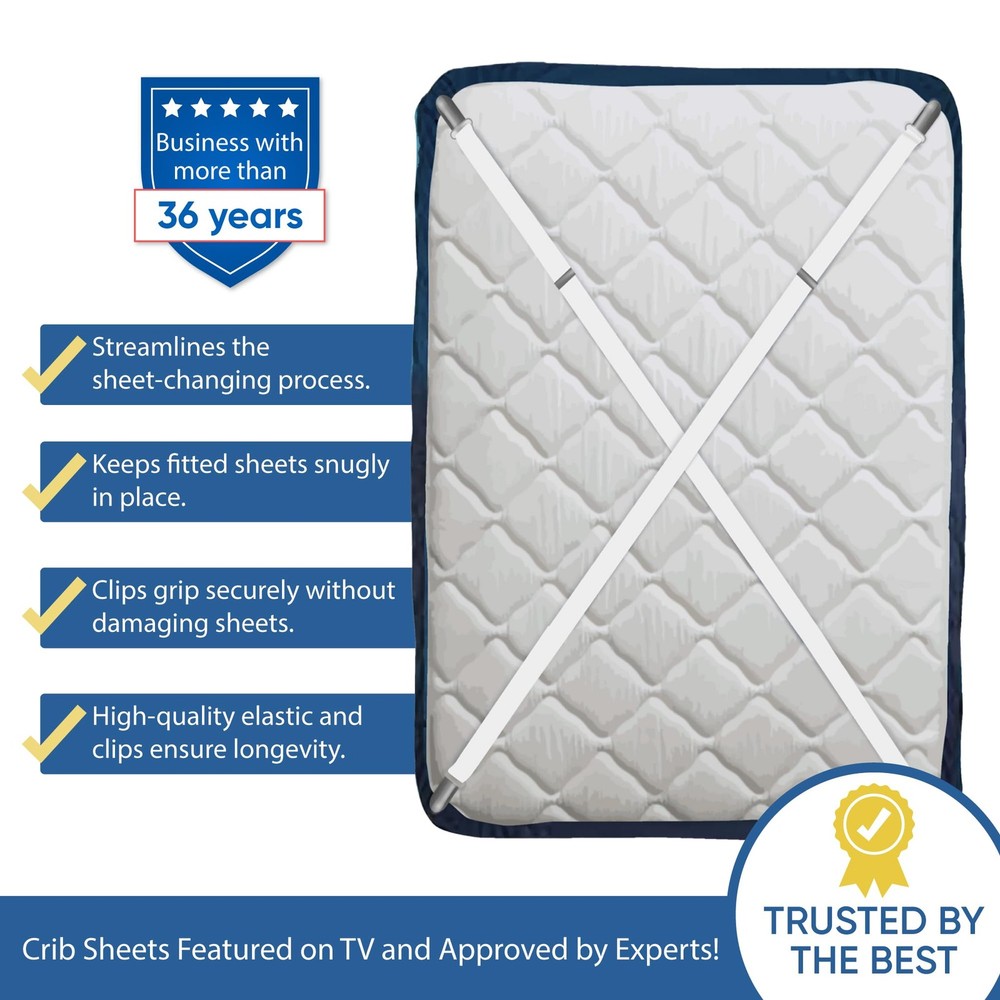 Ultimate Bed Sheet Holder Straps for All Sizes Keeps Sheets Tight and Smooth
