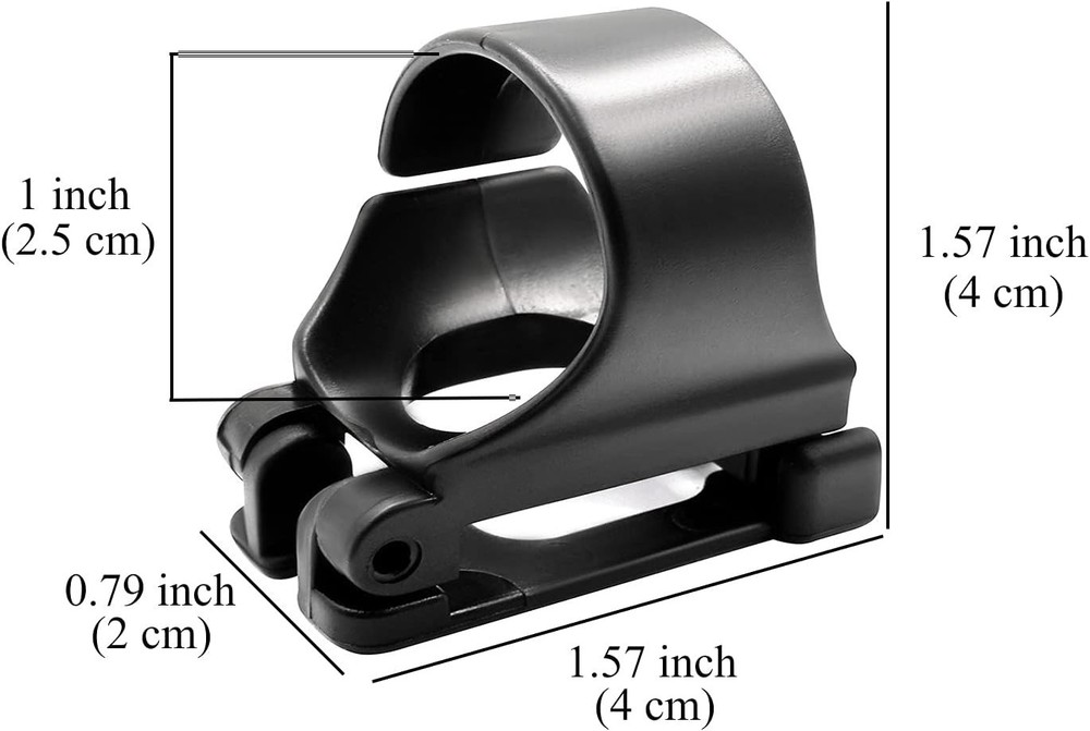Universal Snorkel Retainers - 2 Pack Quick Release for Easy Diving Gear Setup