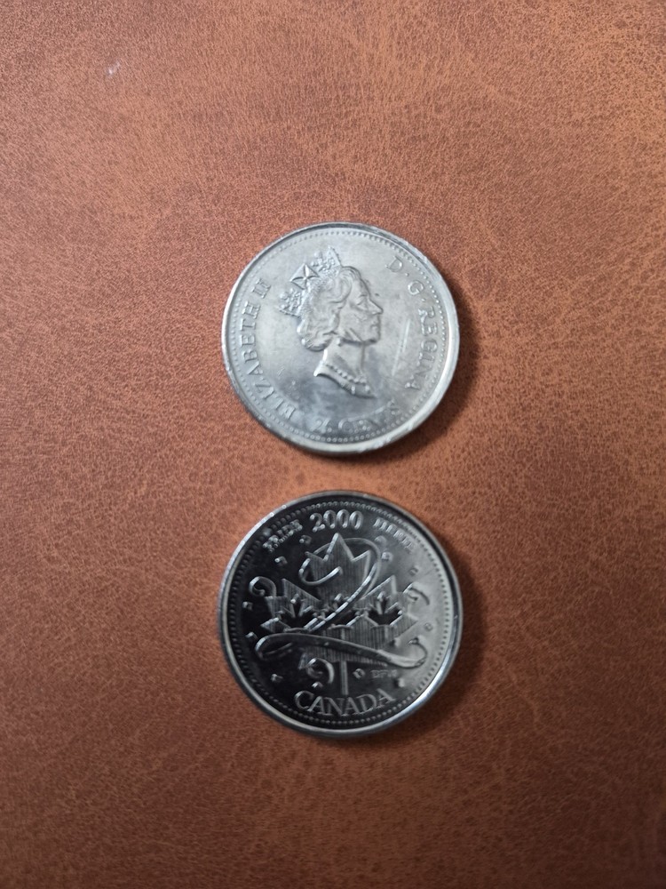 Canada 25 Cents-Quarter 2000 --- Pride