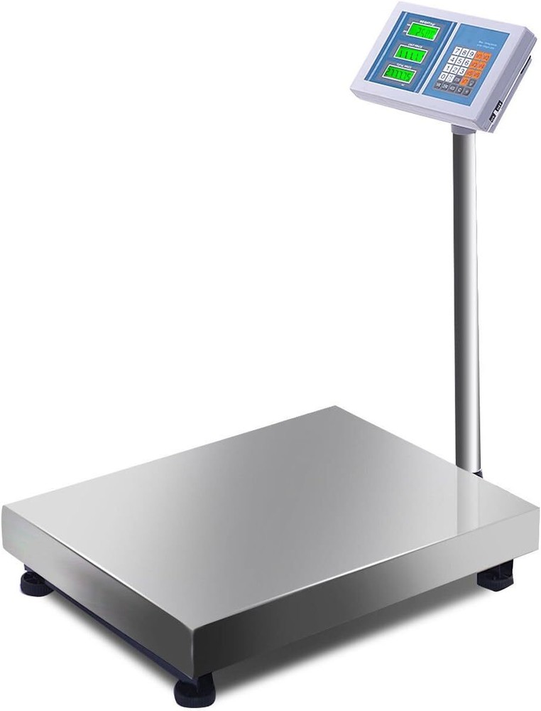 660lbs Weight Computing Digital Scale Floor Platform Scale Postal Scale  LB/KG
