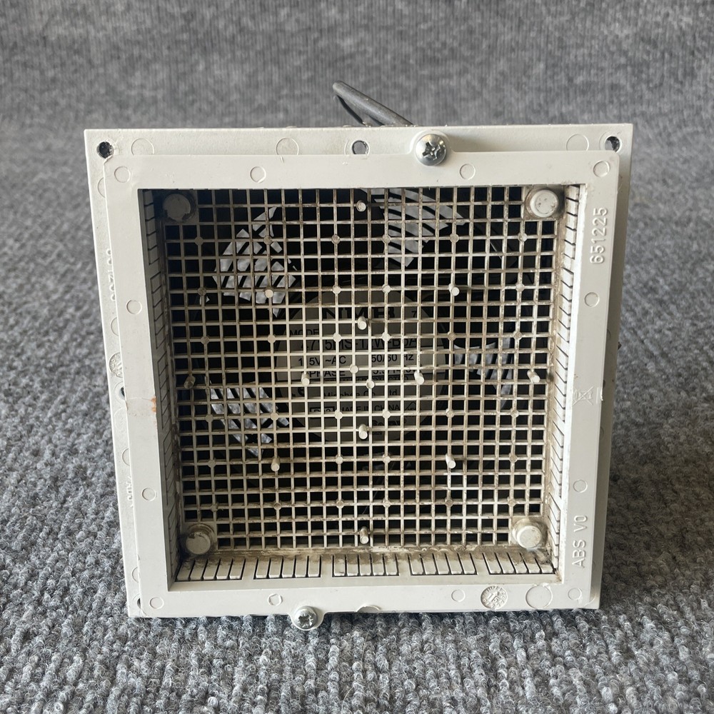 Stego FF018 UV Resistant Plastic Filter Fan Missing Filter Foam used