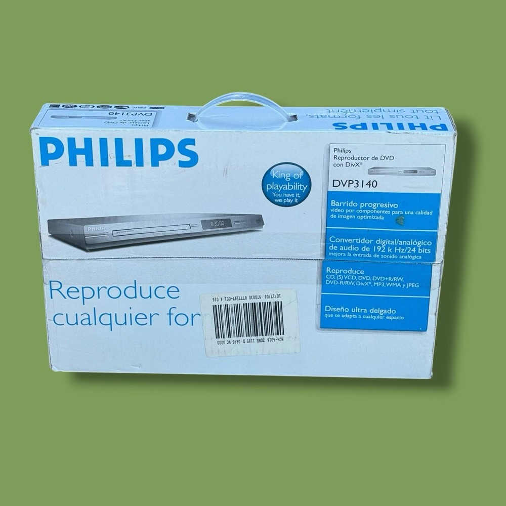 Philips DVP3140 Progressive Scan DVD Player *SEALED