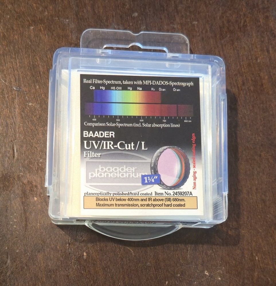 Baader UV/IR-Cut/L 1.25" Filter