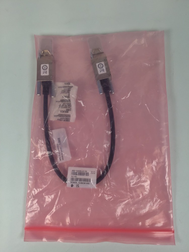 Cisco STACK-T4-50CM V02 800-104696-02 D0 Stacking Cable *