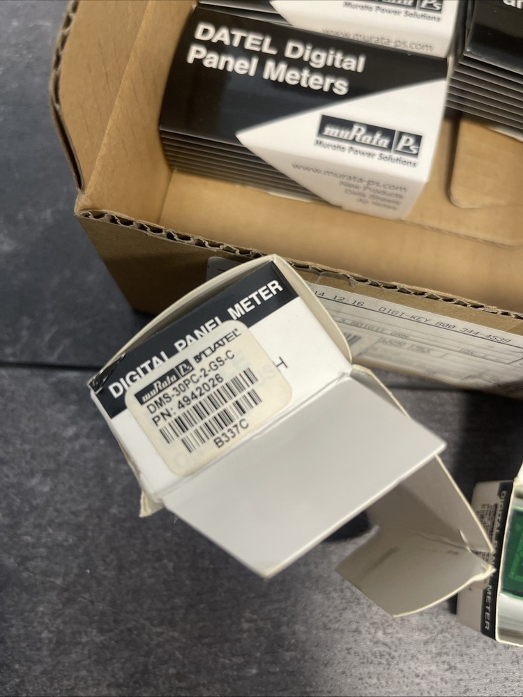 (5)Datel Digital Panel Meters