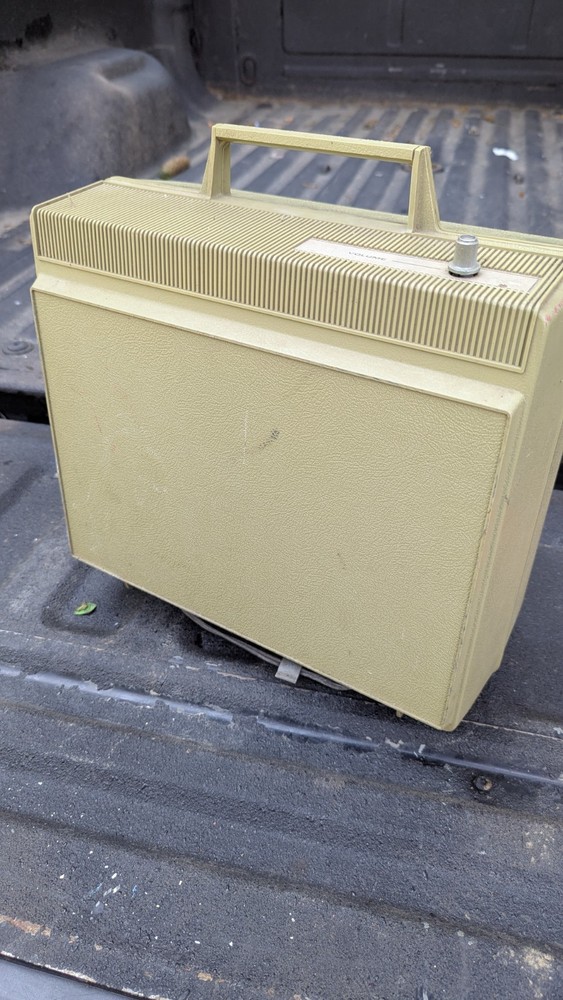 Vintage General Electric Portable Record Player Solid State Automatic Parts Repa