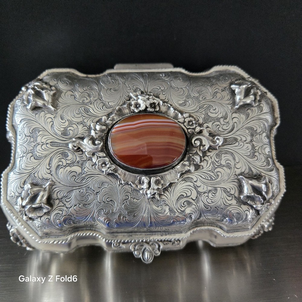 Fine Italian 800 Silver Box