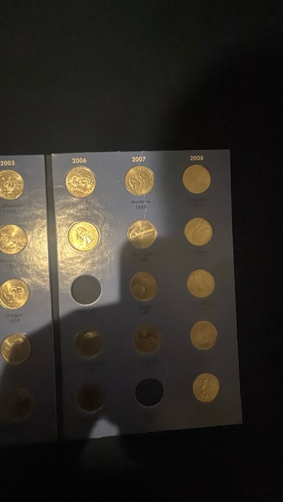 50 State Commemorative Quarters Collection Folder Set