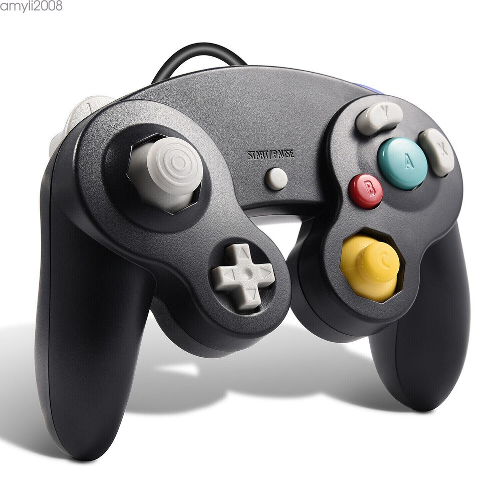 Wireless Game Controller W/ Adapter /Wired For Gamecube Retro Classic GC NGC