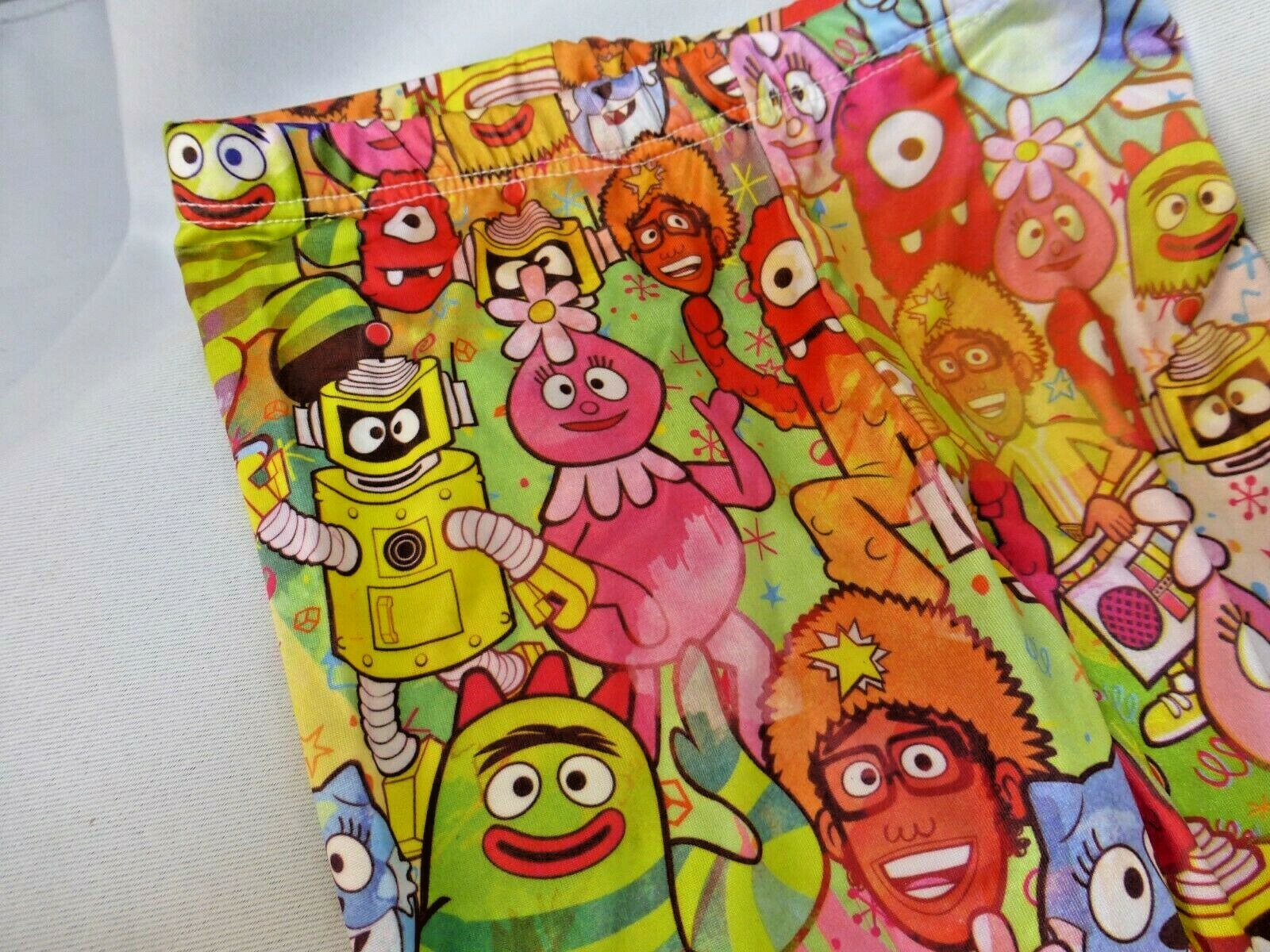 Yo Gabba Gabba leggings GIRLS Yo Gabba Gabba Nick Jr. CHILDREN AND ADULT SIZE!!