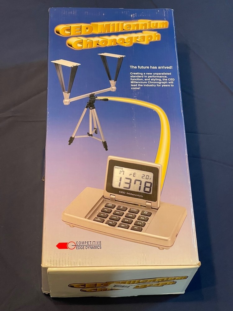 CED MILLENNIUM CHRONOGRAPH WITH NYLON CASE (Excellent Condition)