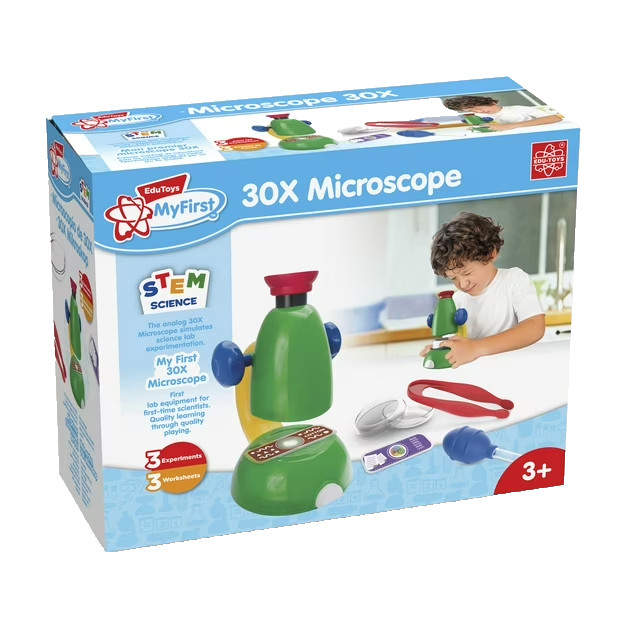 Edu Toys My First 30X Microscope Sciene Learning Set