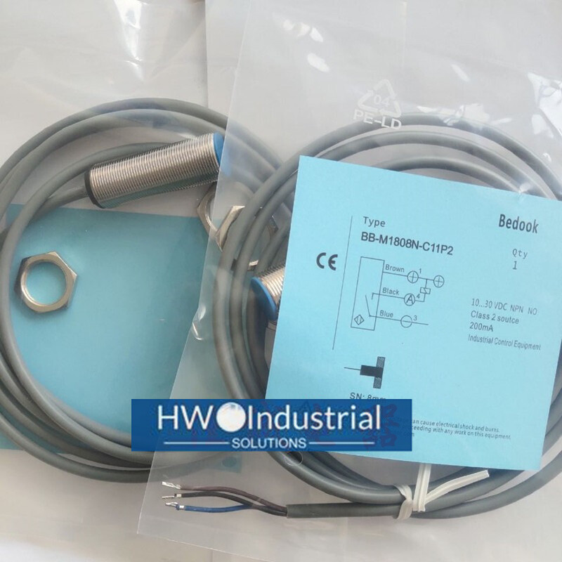 New 1PC BB-M1808N-C11P2 Bedook Proximity Switch Sensor