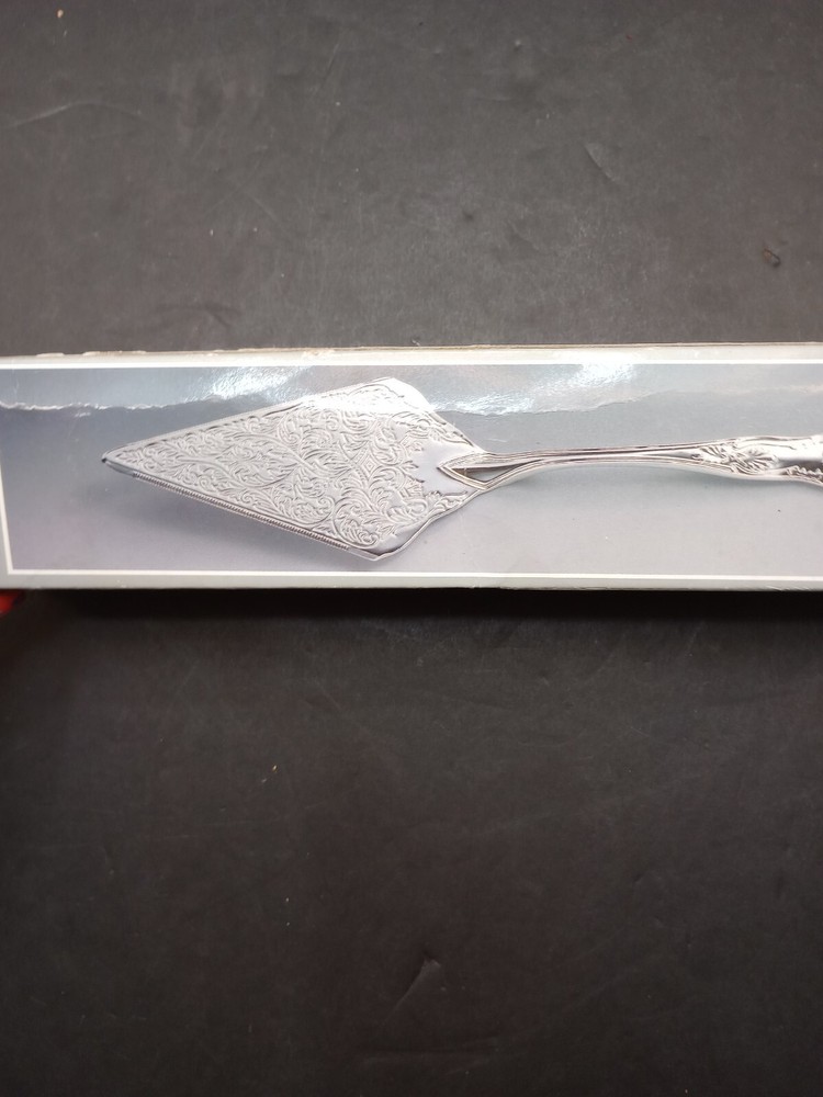 Vtg Silver plated Cake Server 11.5” by Centurion Collection NIB