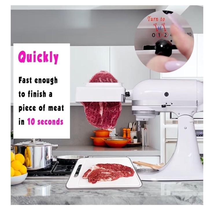 Meat Tenderizer Attachment for All KitchenAid Household Stand Mixers