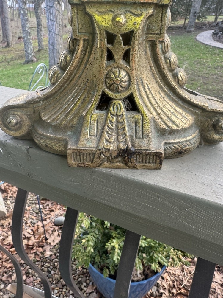 Vintage Peacock Fireplace Screen Folding Fan *read