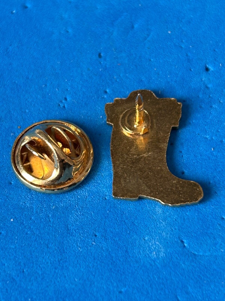 Firefighter Firemen Boot Lapel Pin