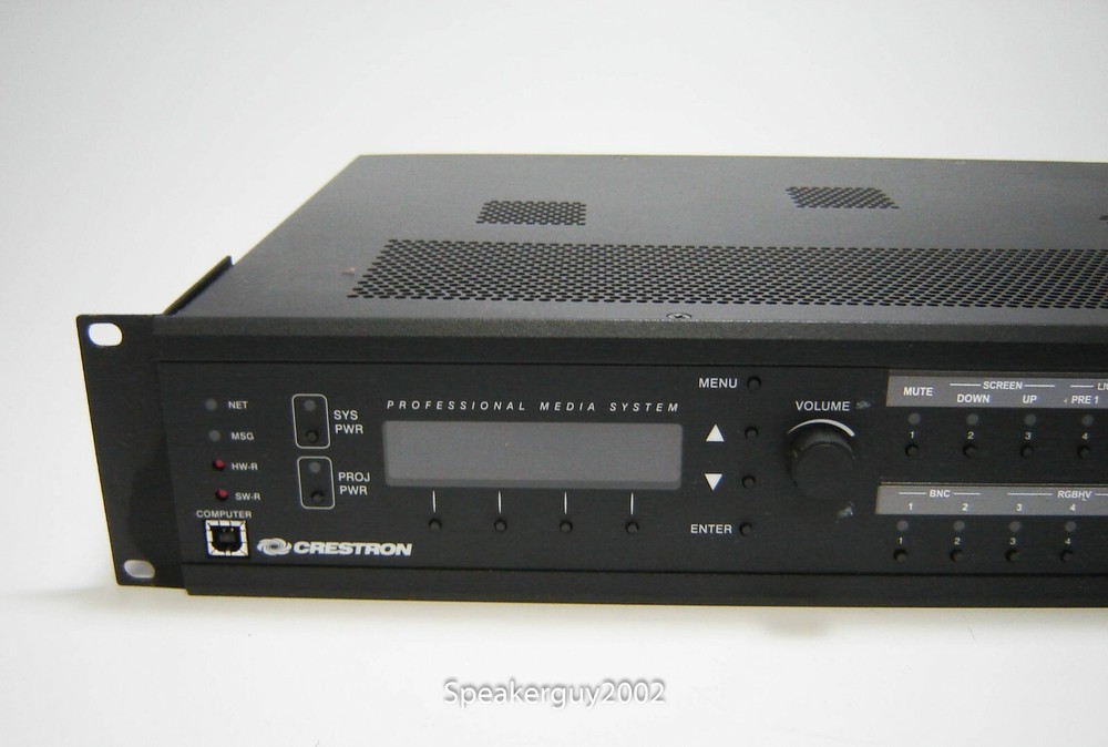 Rack Mountable Crestron MPS-100 / Multimedia Presentation System / 4240309 -- CC