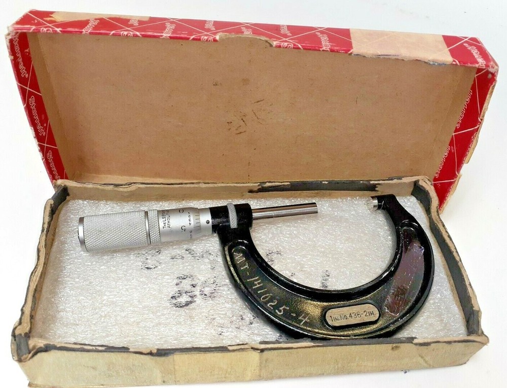 STARRETT MICROMETER NO. 436 1-2"
