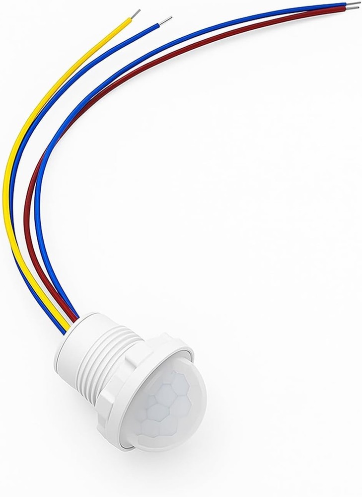 Automatic Motion Sensor Switches - 4pcs, 120° Detection, Tool-Free Installation