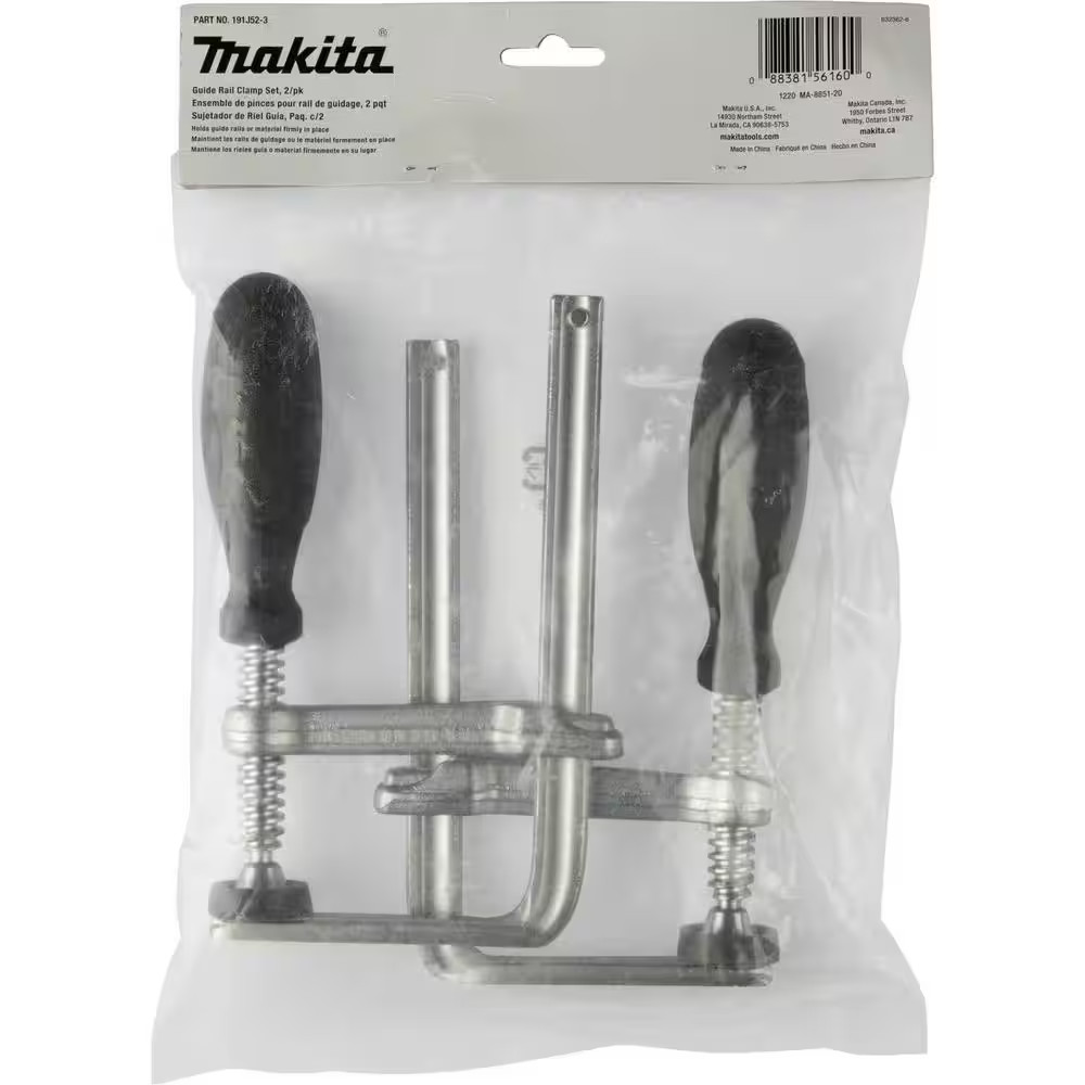 MAKITA Guide Rail Clamp (2-Pack)