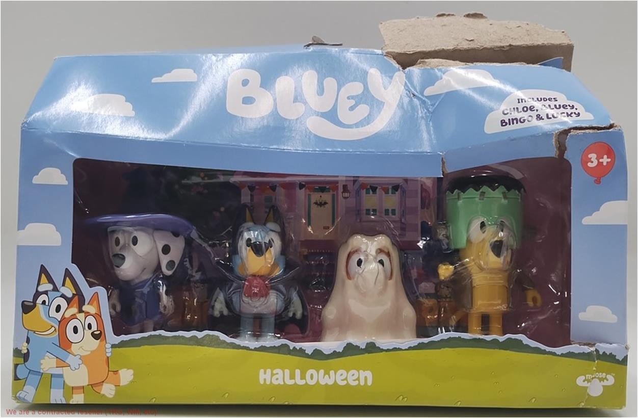 Bluey Costume Party Figures 4pk *SEE DETAILS*