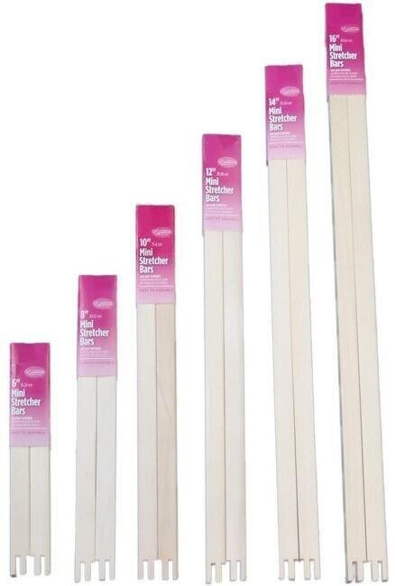 Frank A. Edmunds Mini Stretcher Bar Set, Assorted Sizes , EDM-2000S