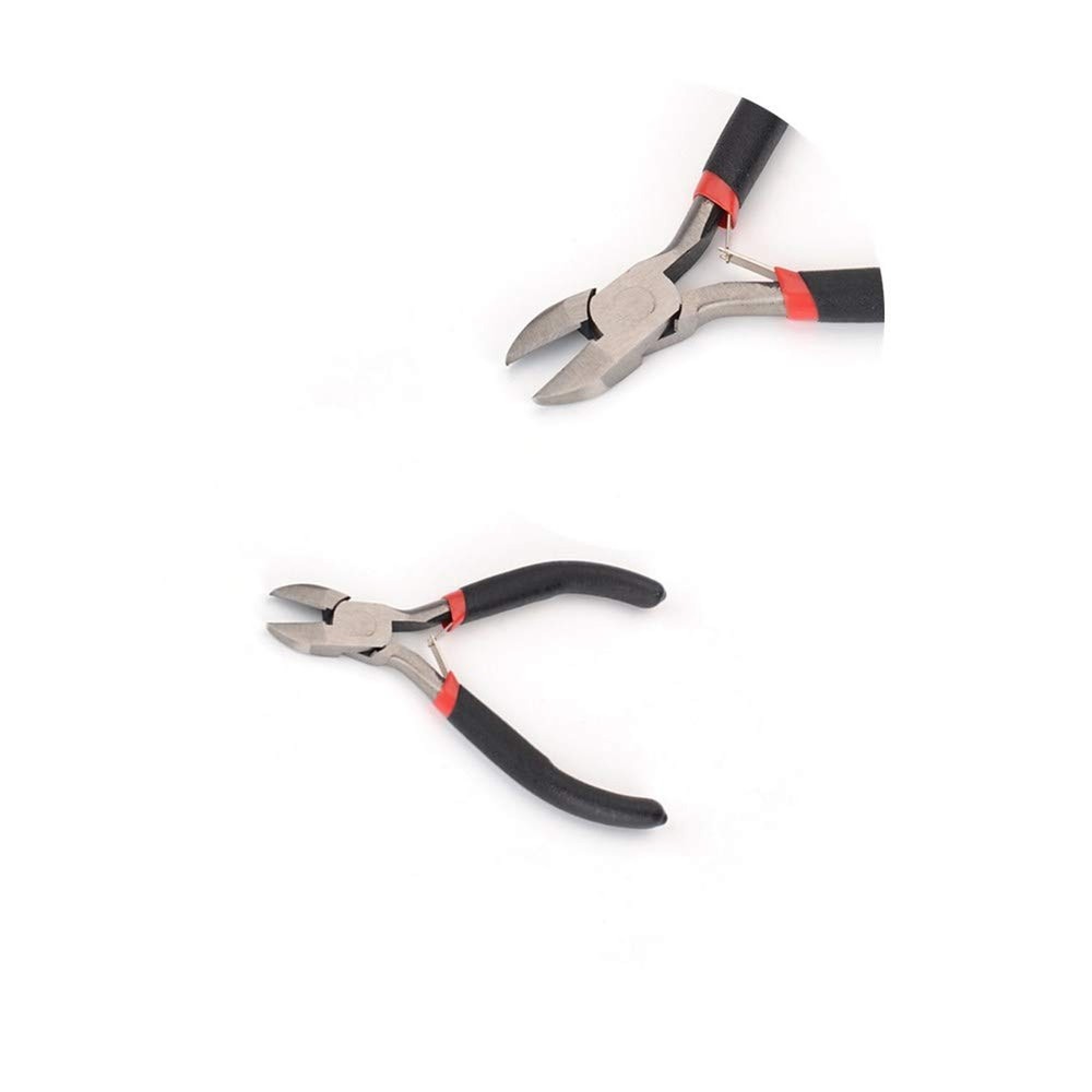 FLZOSPER Mini Diagonal Cutters，4.5-inch CR-V Multifunction Precision Wire