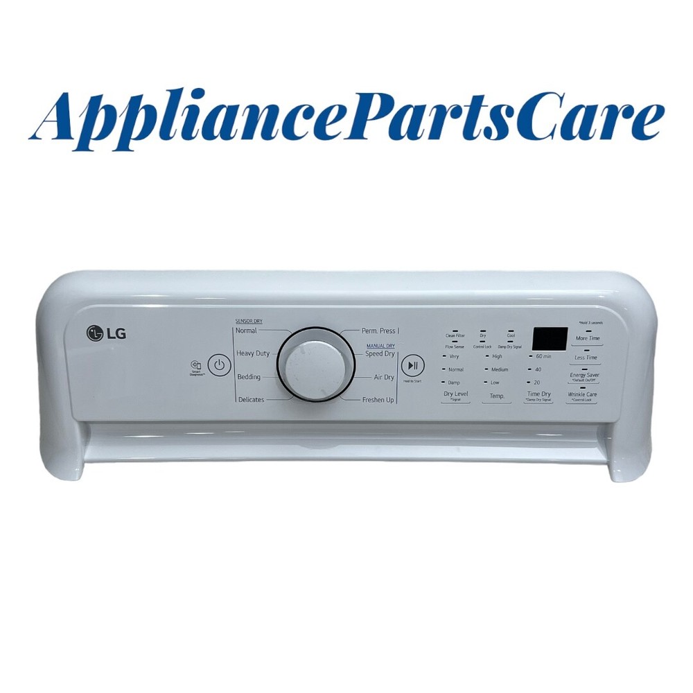 LG Dryer Control Panel w/User Board EBR86268005, MGC66356001