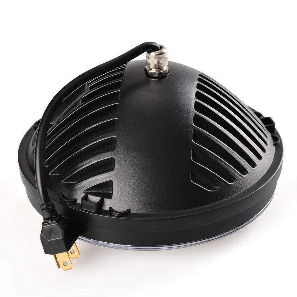 Value Line 7" Round Complex Reflector LED Headlight 27270C for Harley Softail