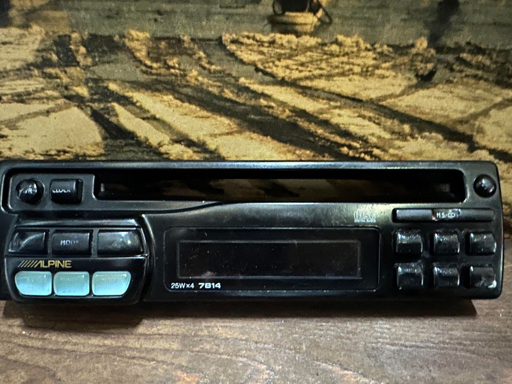 7814 alpine faceplate