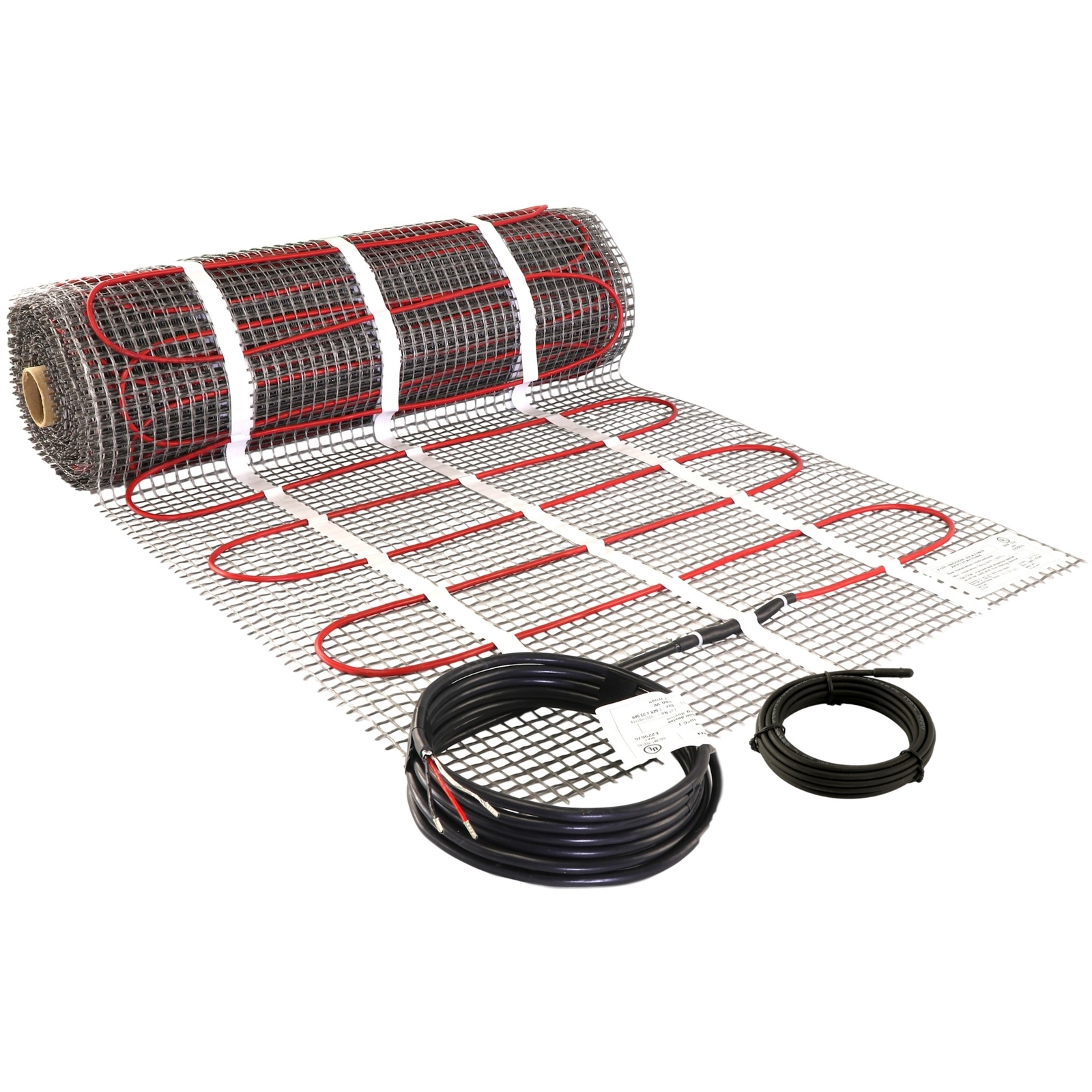 LuxHeat Mat Kit 240V (35-200sqft) Electric Radiant Floor Heating System & Sensor