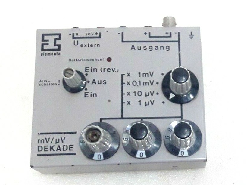 Elementa mV /µV - DEKADE IVD 1500 #NEW